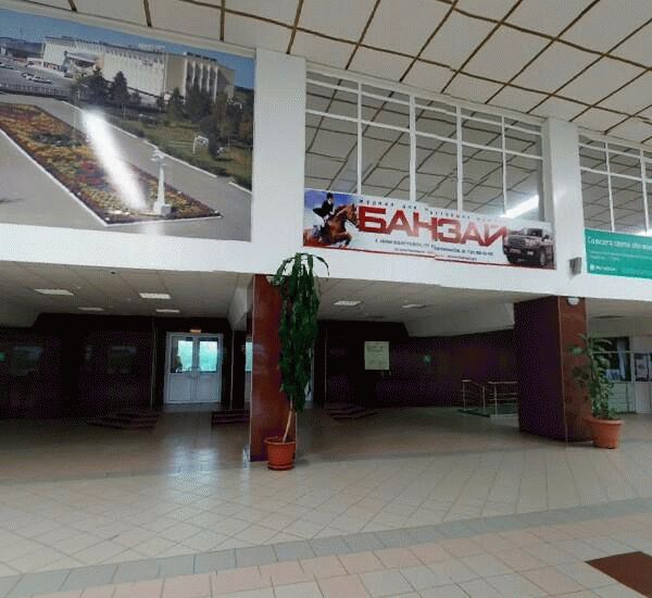 Банкомат Ханты-Мансийского Банка по адресу улица Авиаторов 2